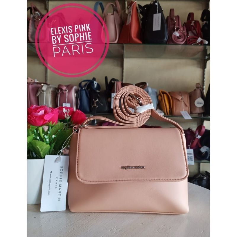 Tas Elexis Pink Sophie Martin Tas Selempang Murah Tas Selempang Sophie Martin Tas promo sophie paris