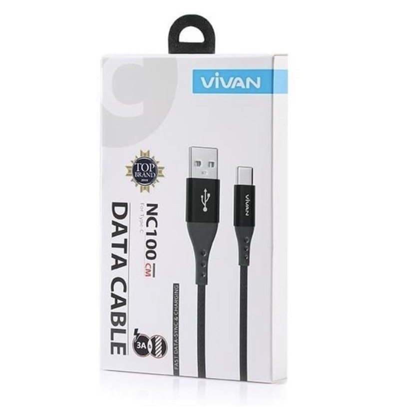 Kabel Data VIVAN NC100 Type C 3A 1M Original