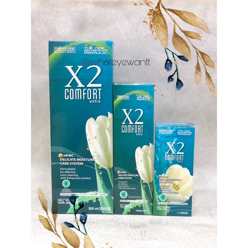 X2 Comfort 60ML Cairan Softlens