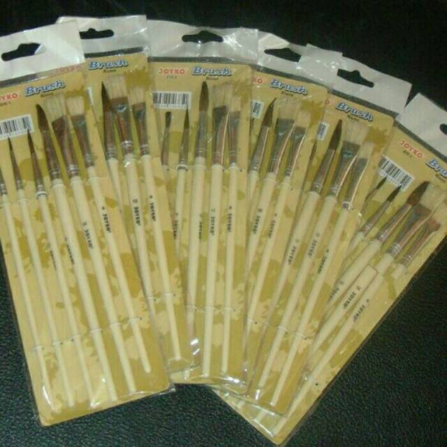 BR 1 Kuas cat  set Joyko Brush Lukis  Shopee  Indonesia