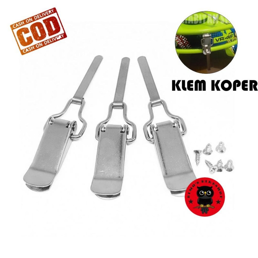 KLEM KOPER OVERPAL IMPORT KLEM TEBOK SANGKAR LOVEBIRD MURAI ISI 3 PENJEPIT TEBOK JEPIT