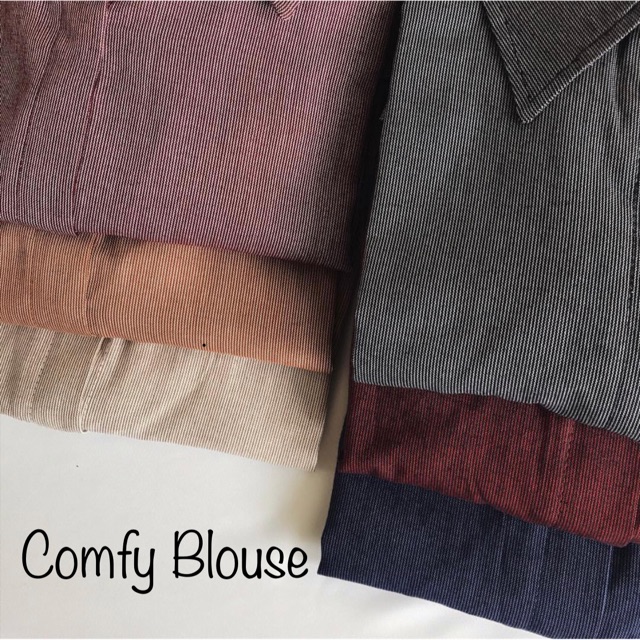 Comfy Blouse by Vanilla Hijab | Shopee Indonesia
