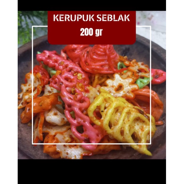 

Kerupuk Seblak