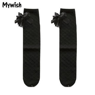 Mywish Kaos Kaki Panjang Selutut Aksen Pita Warna Polos Mywish Kaos Kaki Panjang Selutut Aksen Pita Warna Polos