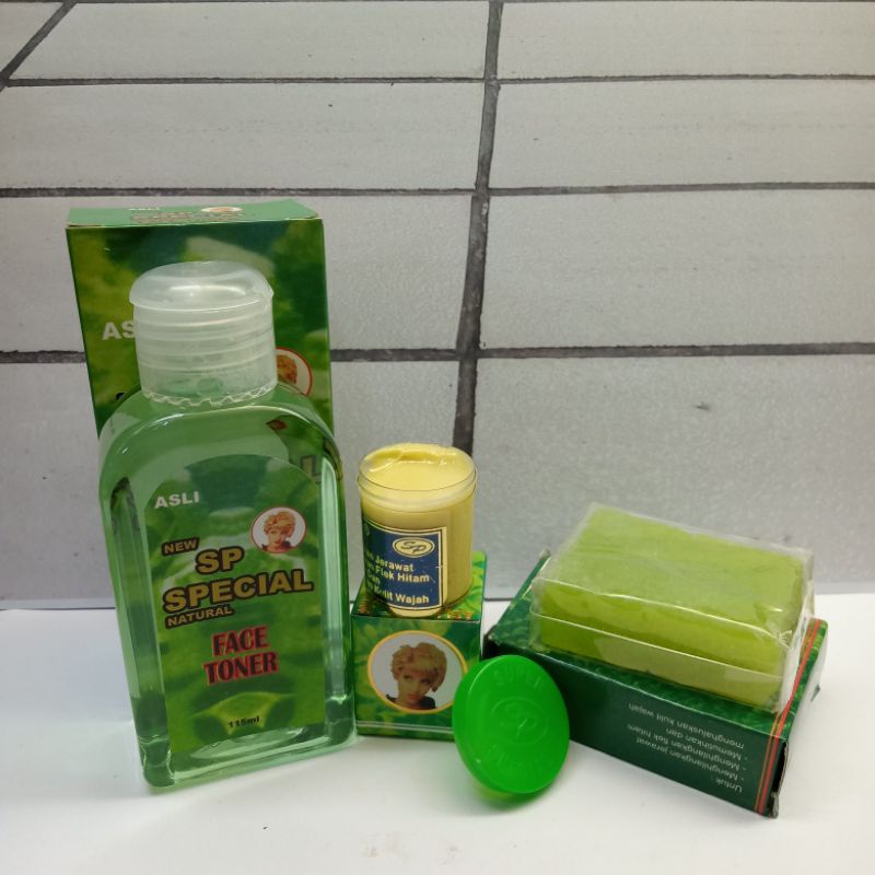 Paket Cream SP Hijau 3 in 1