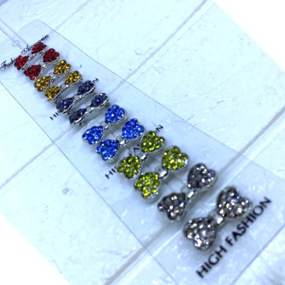 BROS DAGU WARNA Kecil Hijab Jilbab Aksesoris Wanita Muslim Cantik Full Mata Korea-C