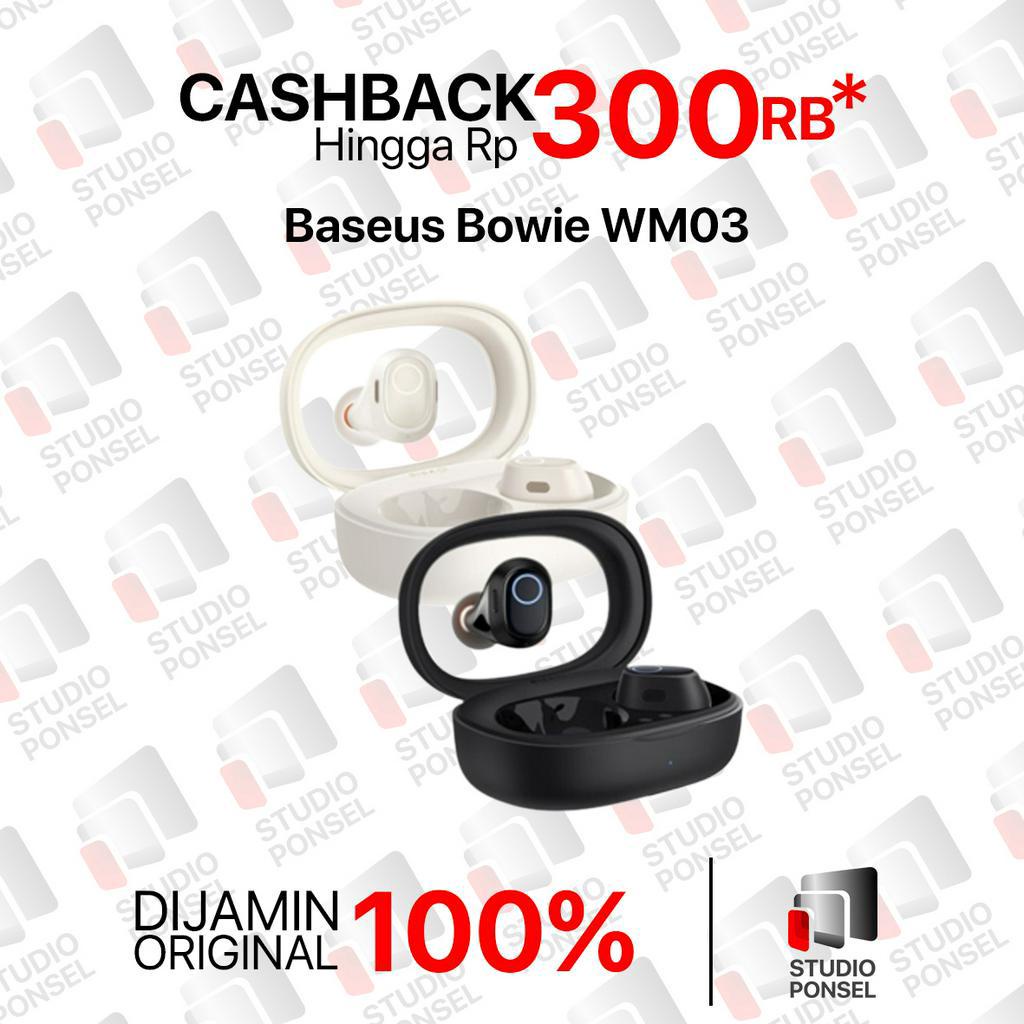 Baseus Bowie WM03 True Wireless Earphones TWS Bluetooth Headset WM 03