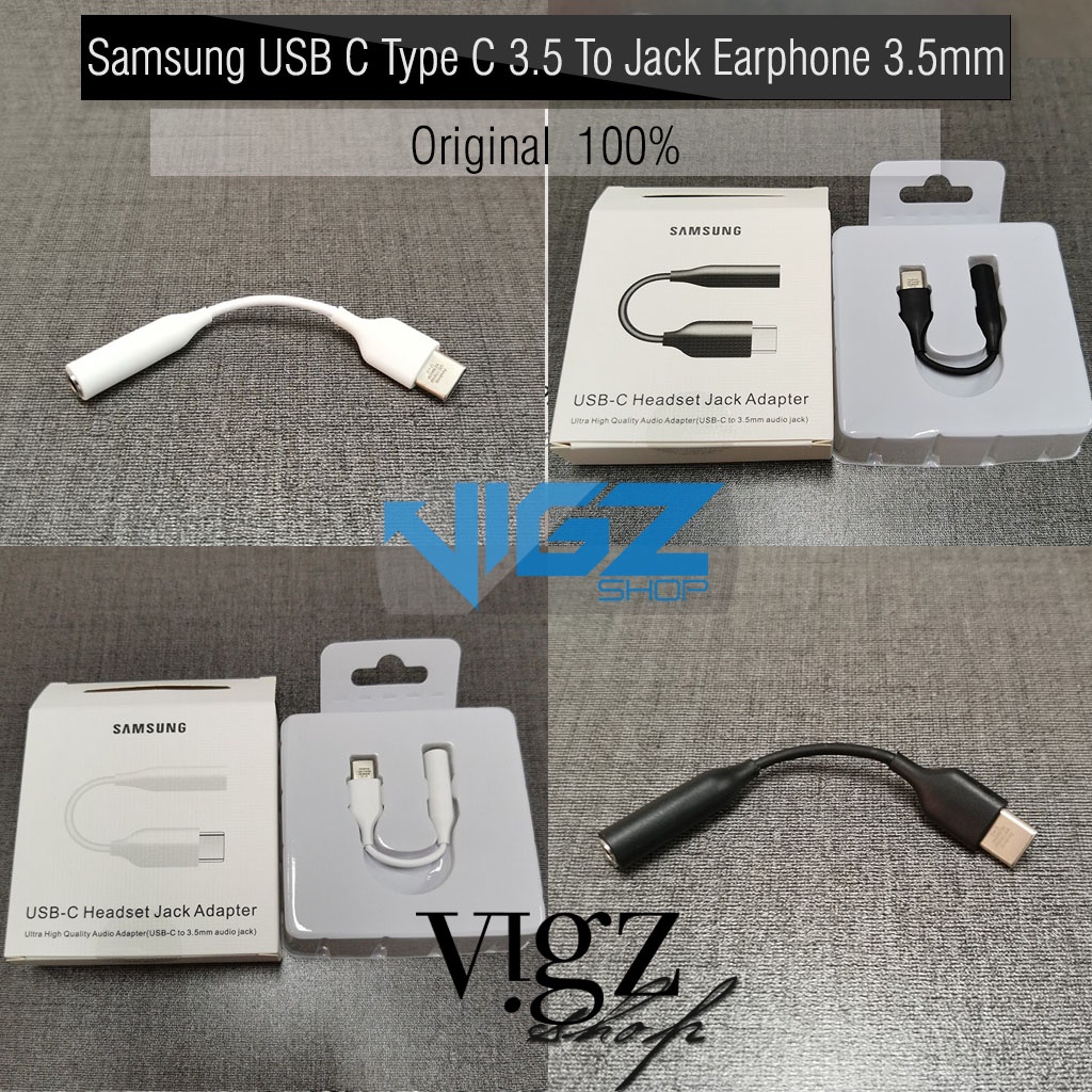 Samsung USB C Type C To Jack Earphone 3.5mm Original