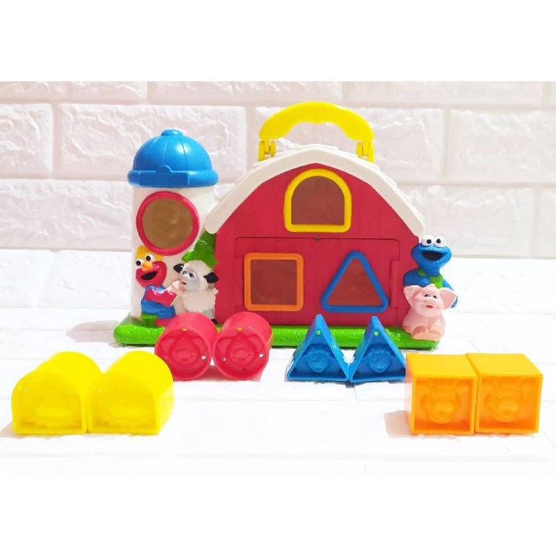 elmo figur sorter shape sorter
