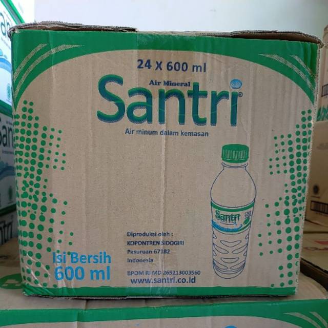 

Santri 600 ml ( isi 24 pcs )