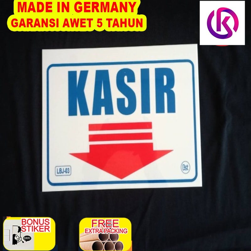 

Promo Papan Label Akrilik Tanda Kasir Gantung Jumbo