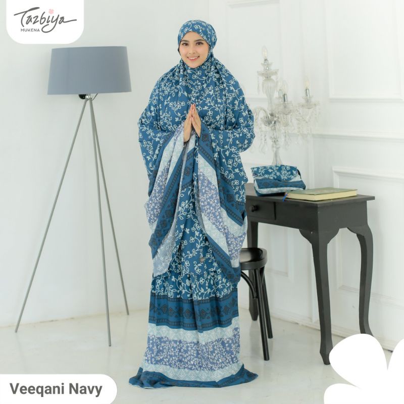 MUKENA TAZBIYA BORDER 2IN1 VEEQANI SERIES ALLSIZE