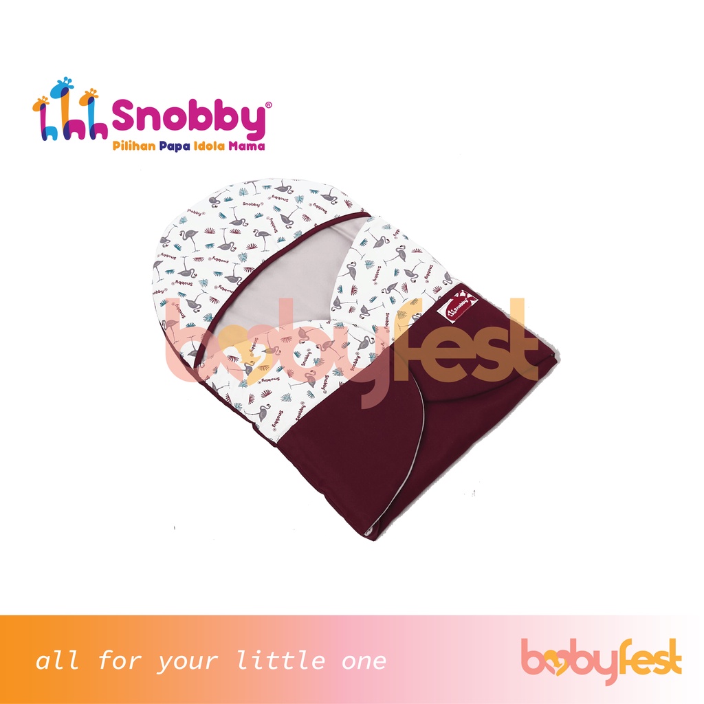 Snobby Baby Blanket Flamingo Series Aplikasi Print TPB5231