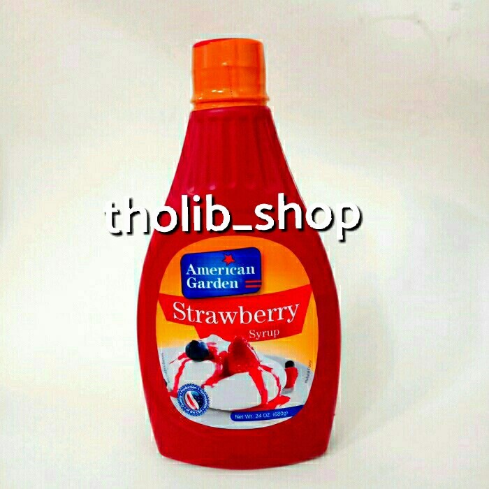 

American garden strawberry syrup 680 gr