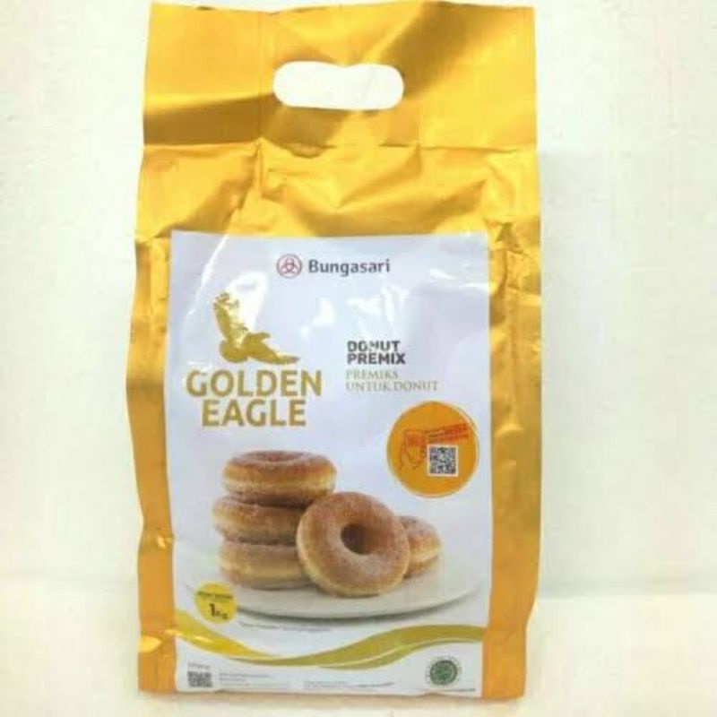 

BUNGASARI GOLDEN EAGLE DONUT 1KG/ TEPUNG PREMIX DONUT