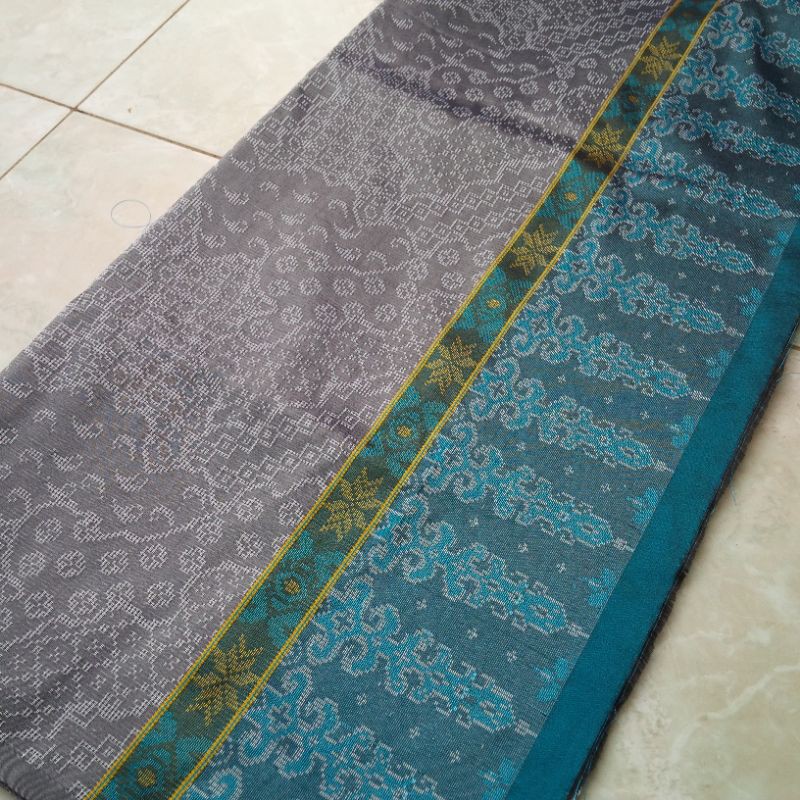 Songket Baron Pucuk Rebung Silver