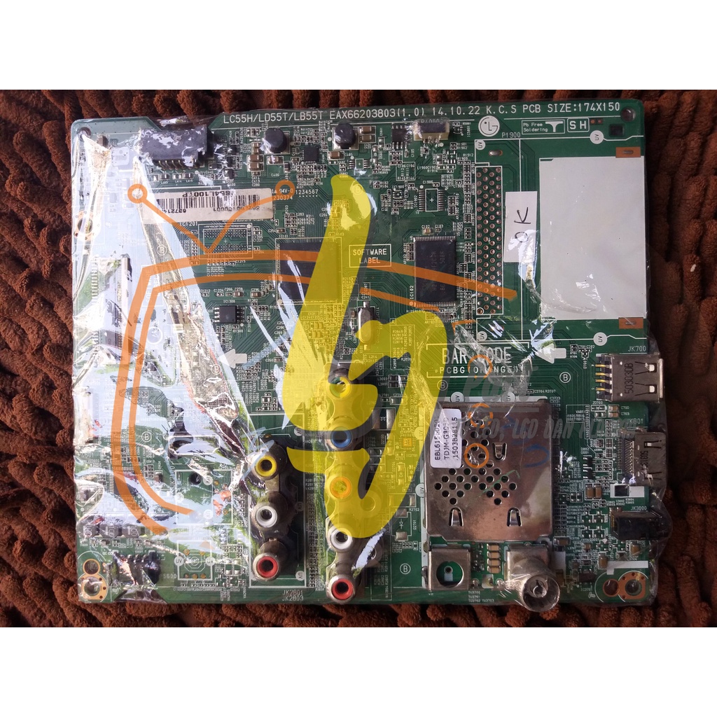 Motherboard TV LG 49 LF550 - Mb - Micom -  MODEL TV LG 49 LF550
