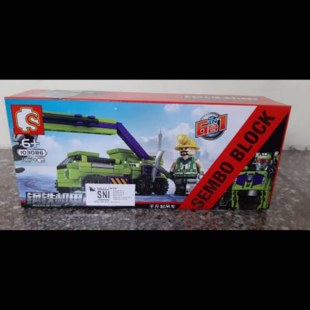 sembo block tractor  - Tractor Sembo Brick 103086