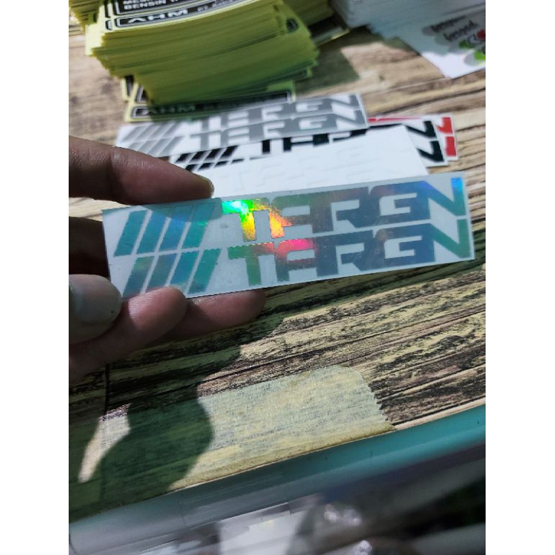 STICKER TARGN TEAM AROGAN NEW CUTTING