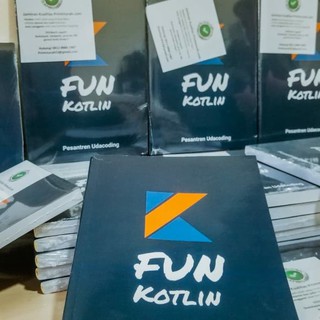 BUKU FUN KOTLIN FULL COLOR | ANDROID STUDIO | BUKU ANDROID ...