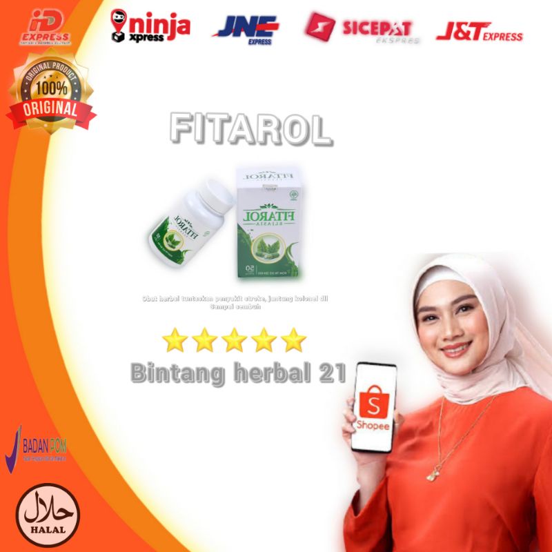Fitarol Eljasia obat jantung koroner herbal untuk stroke ampuh original asli