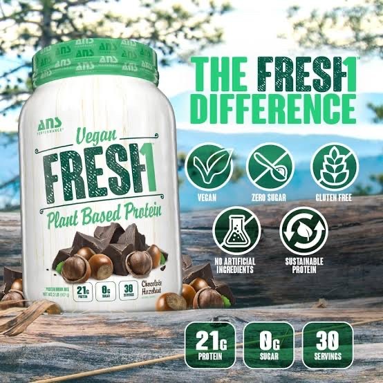 ANS Performance Vegan Fresh Plant Protein Based 2 Lbs