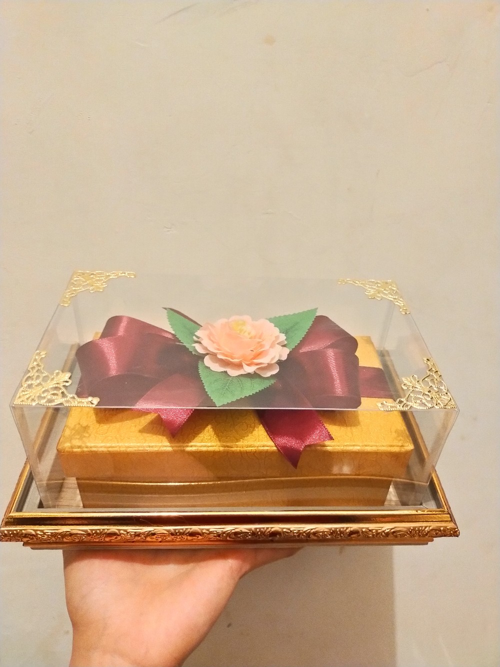 Frame Tempat Uang Box Karton Untuk Seserahan Pernikahan/tunangan - Fub