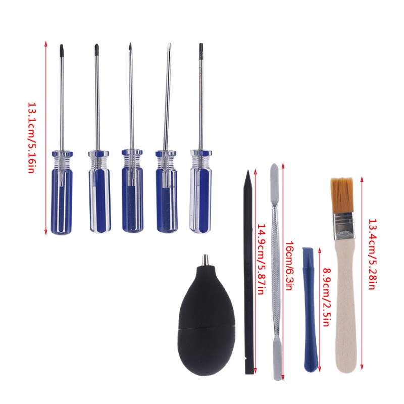 Btsg Repair Bongkar Pasang Tools Obeng Set Kit Untuk4Untuk PS3 Slim X