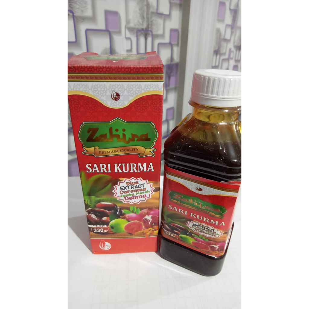 

Sari Kurma Zahira Plus Extract Crcuma Jambu Merah Delima