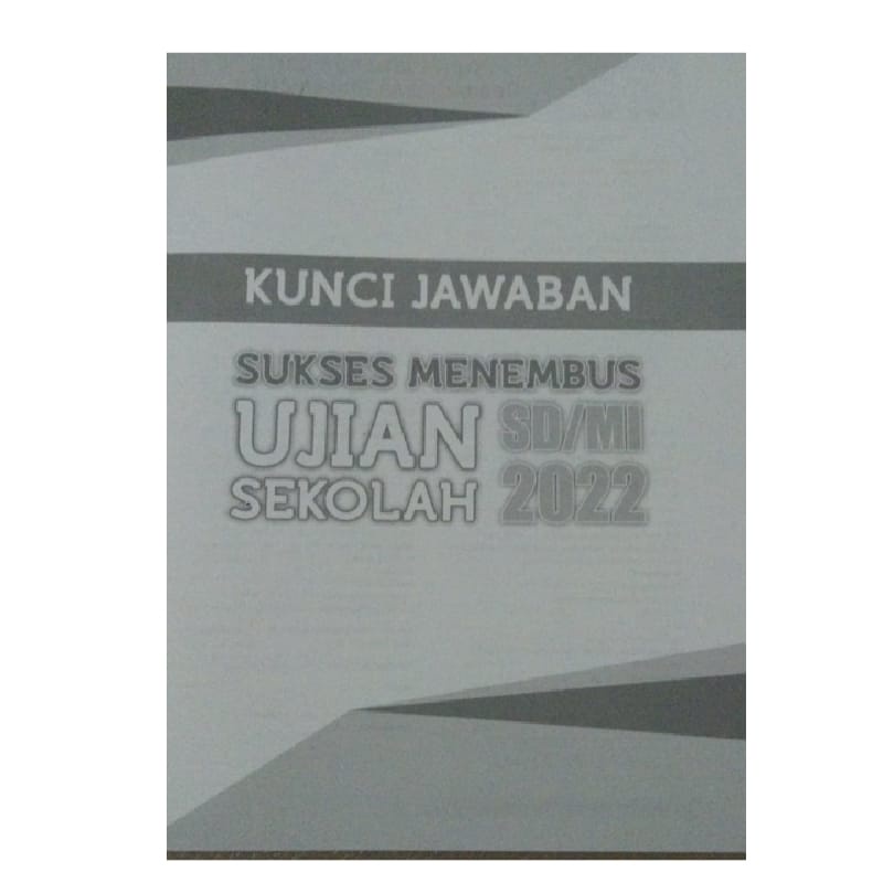 Buku Sukses Menembus Ujian +Kunci Jawaban Sekolah Dasar Kelas 6 Tahun 2022-3