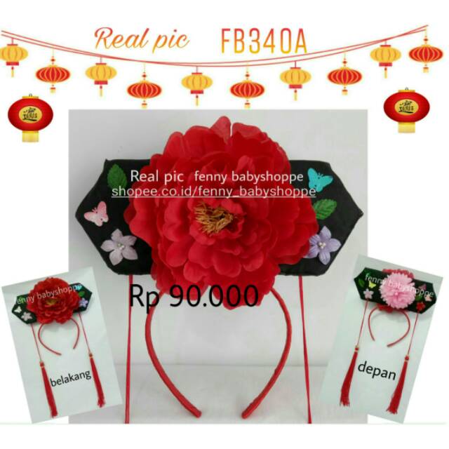 Aksesories FB340A bando putri huan zhu