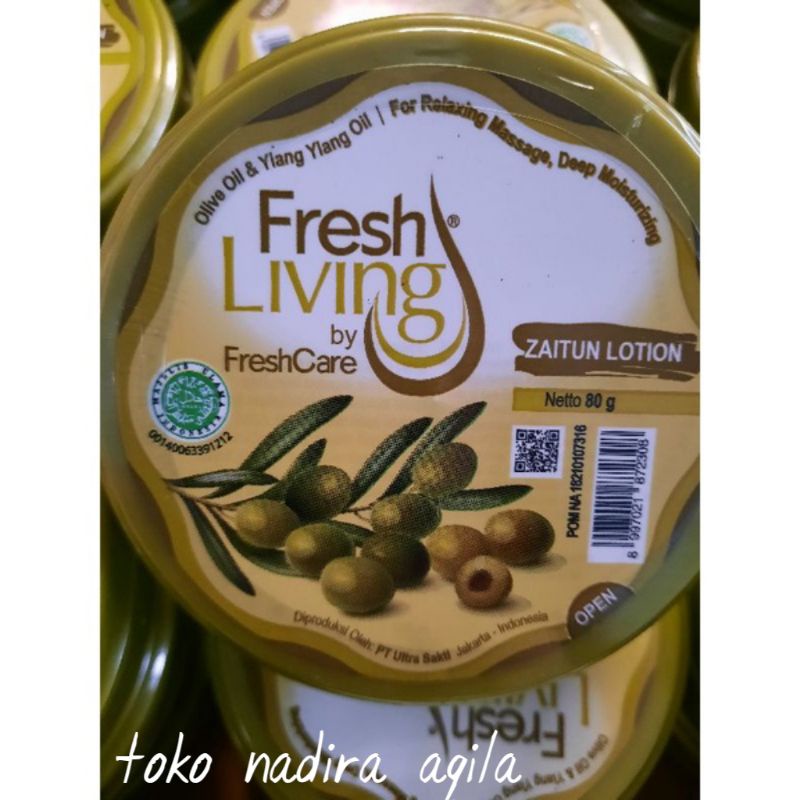 Fresh Living by Freshcare(Zaitun Lation) / body lotion / perawatan tubuh / skin care