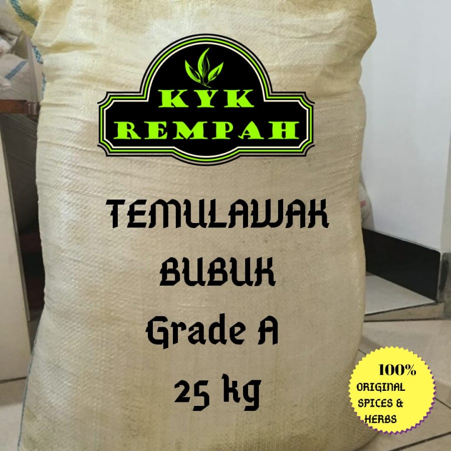 

TEMULAWAK MURNI - GROSIR (25KG)