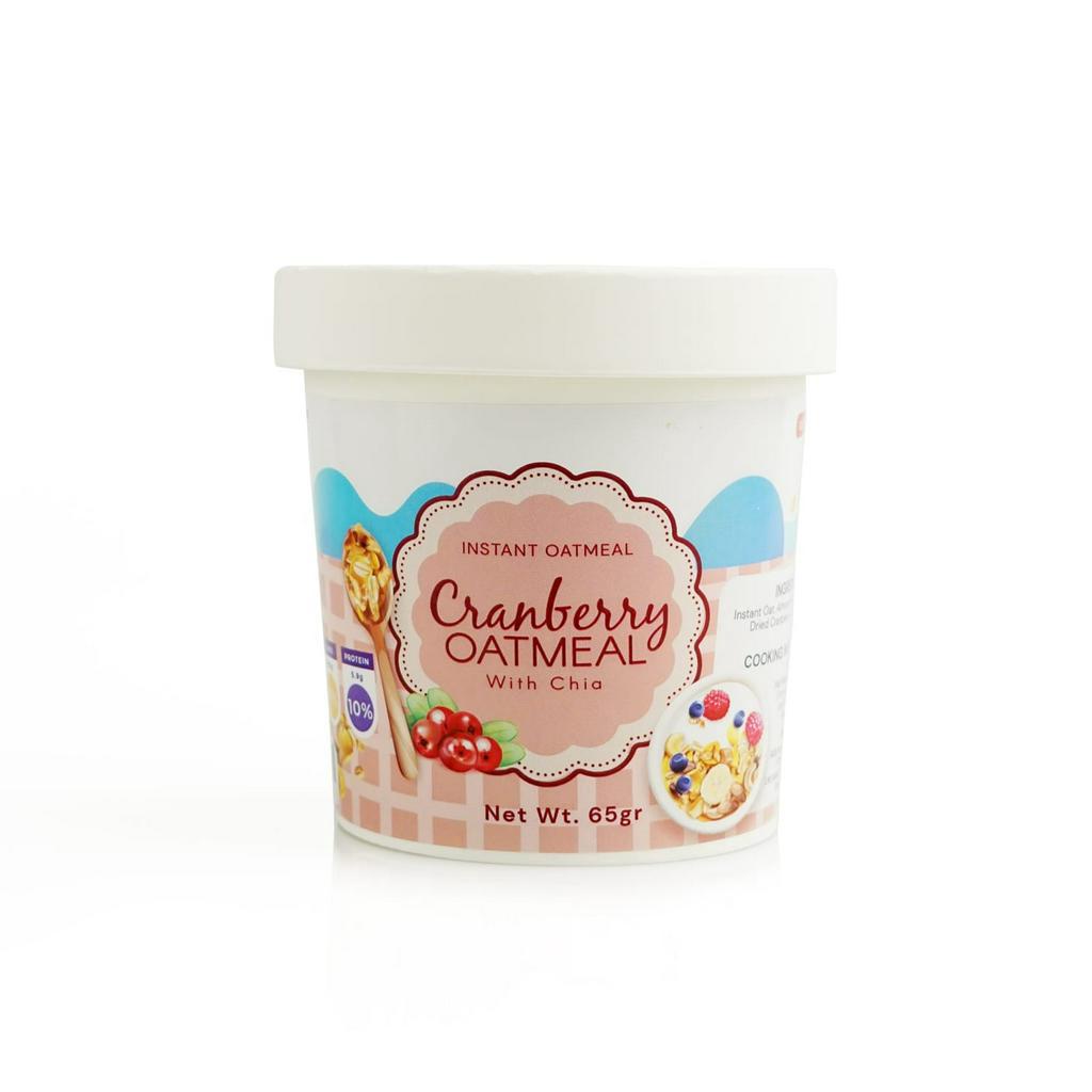 

Club Sehat - (CUP) Instant Oatmeal Cranberry Chia 65Gr