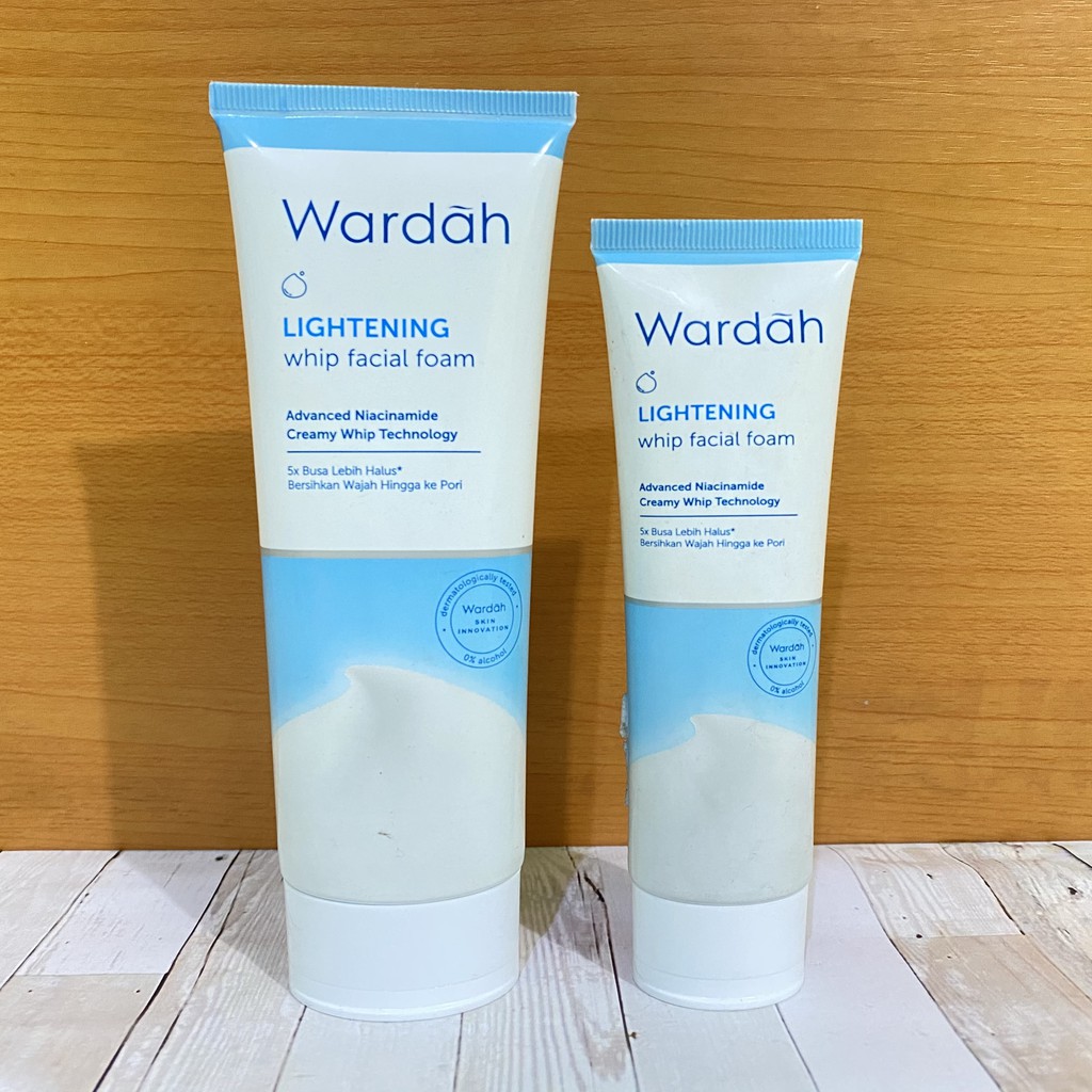 Jual Wardah Lightening Whip Facial Foam Advanced Niacinamide 50ml