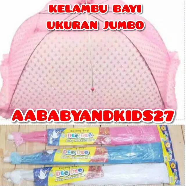 KOJONG BAYI TARIK ANTI NYAMUK DEO DEO BESAR-KELAMBU BAYI TARIK ANTI NYAMUK DEO DEO SIZE BESAR