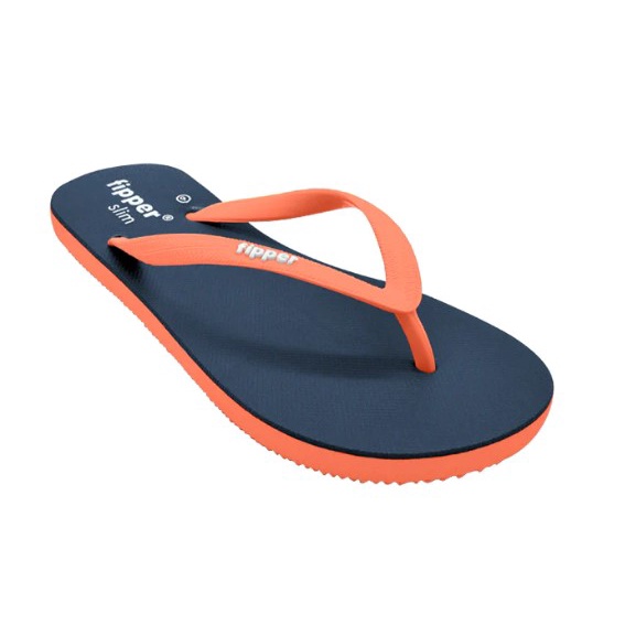 Sandal Fipper Slim Blue Snorkel Peach Original