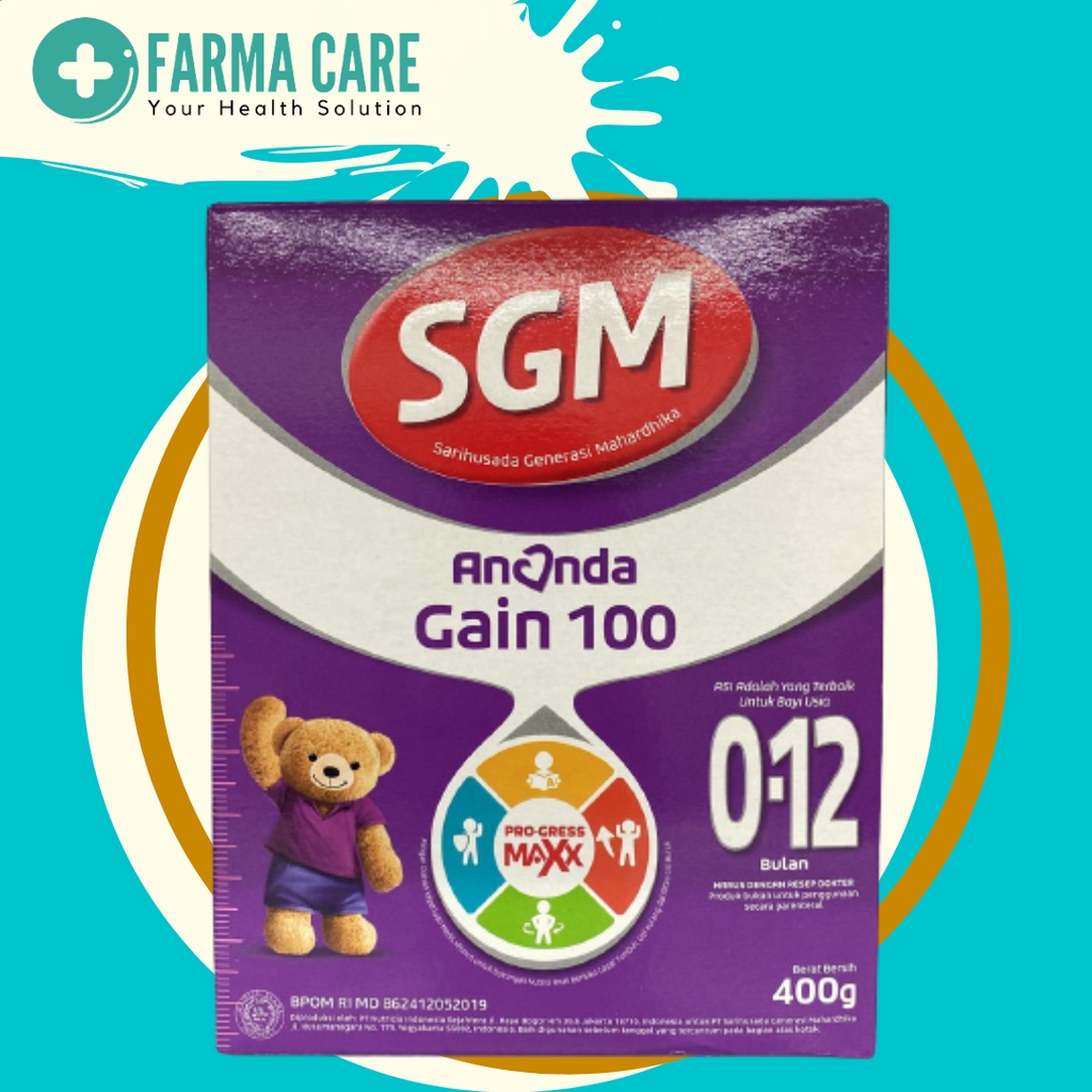 SGM ANANDA GAIN 100 400GR 0-12 BULAN