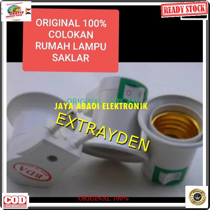 G216 Rumah lampu saklar colokan fiting e27 kepiting tidur kap bohlam tempat led tes Colokan stop kontak listrik sleep bulb lamp tidur belajar G216  untuk barang kelengkapan 1unit colokan  sudah di tes sebelum di kirim.  COLOK + SAKLAR LAMPU TIDUR