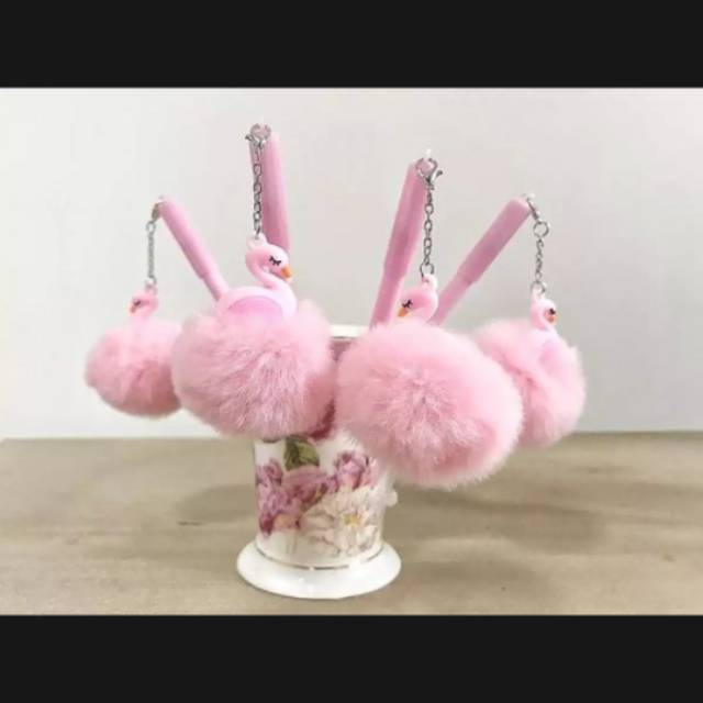 

Pulpen pom flamingo pink