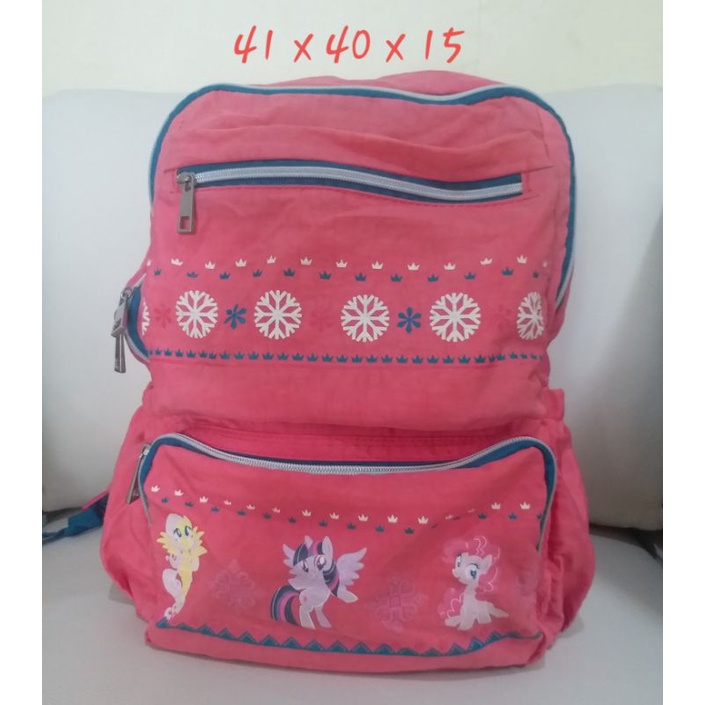 Preloved tas ransel anak, tas anak perempuan, tas anak sd, tas punggung, tas sekolah
