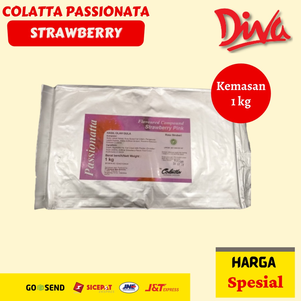 

[1kg] Colatta Passionata Strawberry - Colata Pasionata