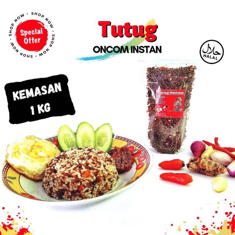 

Bumbu TO Tutug Oncom Instan Kemasan 1kg