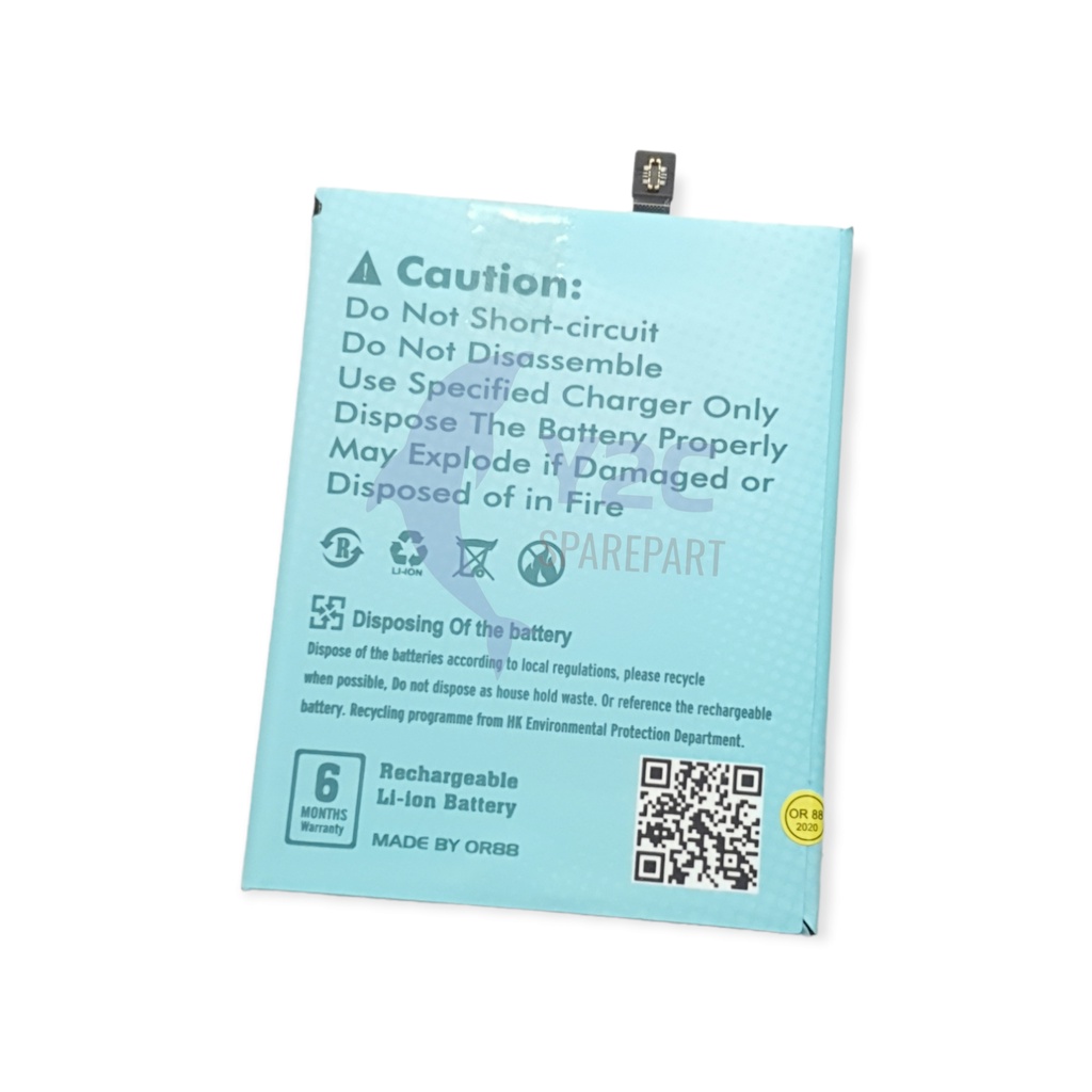 BATERAI XIAOMI MI 6X / MI A2 / BN36 DOUBLE POWER ORIENS 88 / BATRE BATERE BATRAI BATREI