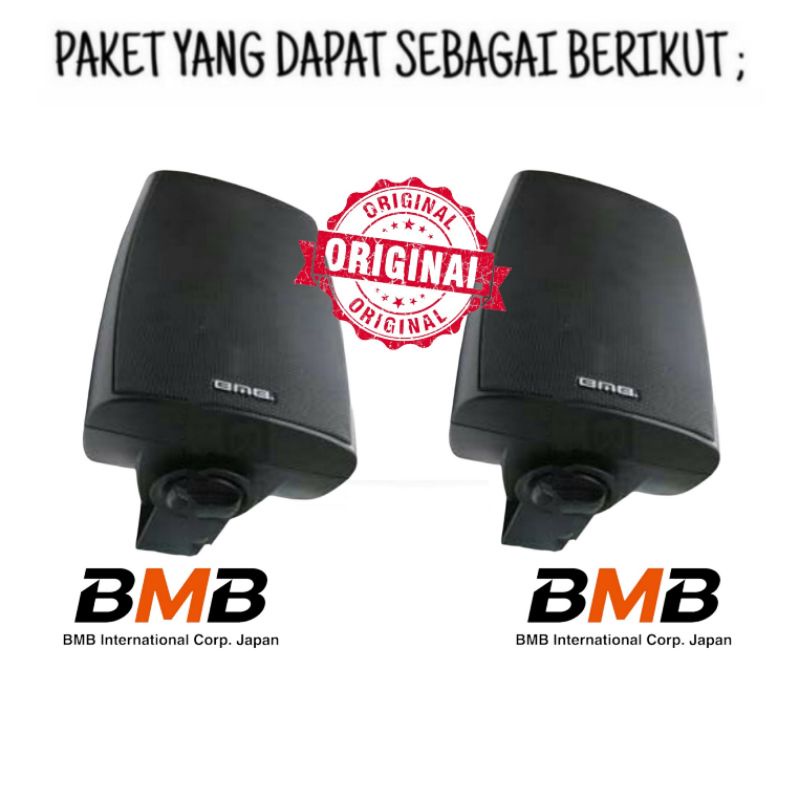 Paket Karaoke Speaker BMB KG-511 - Ampli Mixer - Mic Wireless Komplit Cocok Pakai di Cafe / Restoran