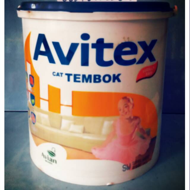  CAT  TEMBOK AVITEX  5 KG AVIAN BRAND CAT  INTERIOR CAT  