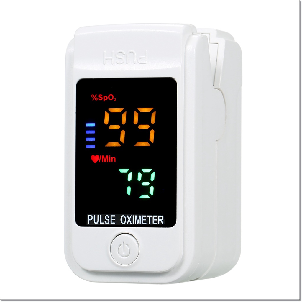 Pulse Oximeter Alat Pengukur Detak Jantung Kadar Oksigen SpO2 Oxymeter OM-98