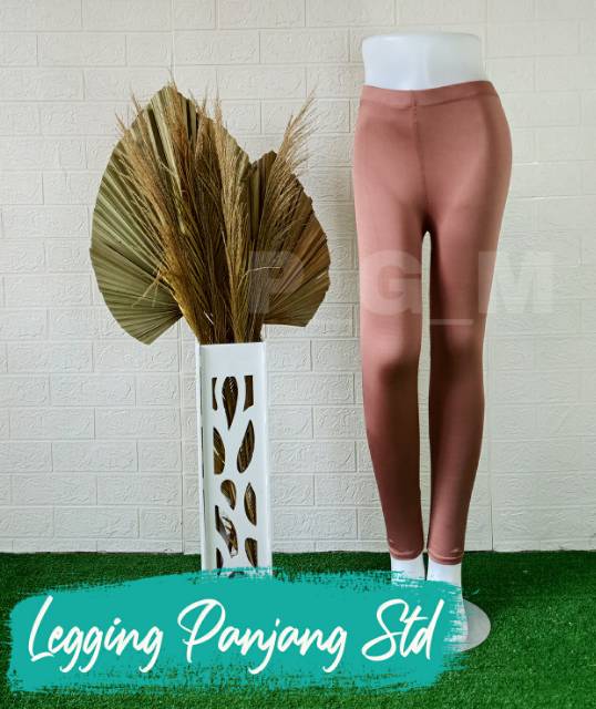 LEGGING PANJANG SIZE STANDART CELANA LEGGING PANJANG SPANDEK CUKUP UNTUK BB MULAI DARI 40KG-60KG//PGM