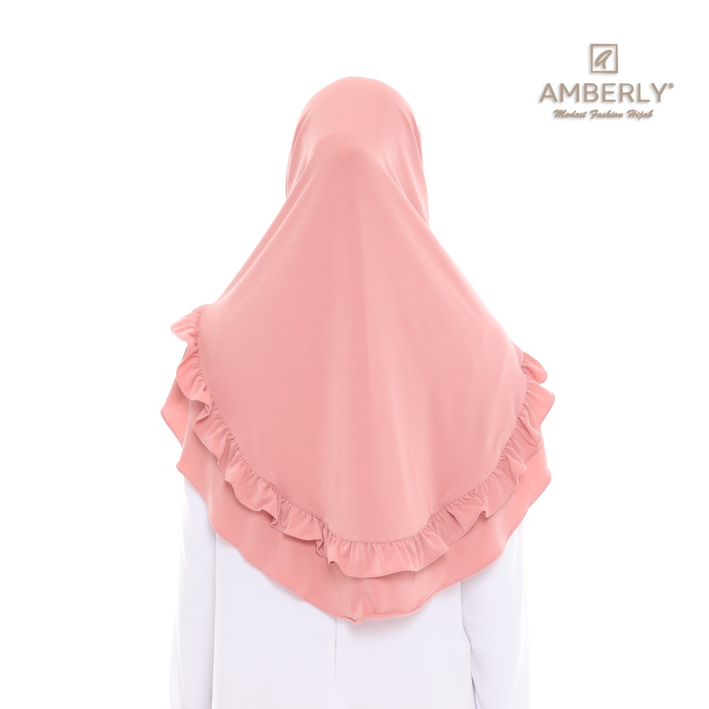 Amberly Thalita Pad Jilbab Instan Jersey Bahan Jersey Premium