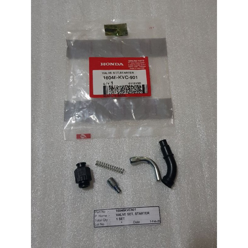 16046KVC901 VALVE SET, STARTER/ CHOKE OTOMATIS NEW MEGAPRO ORI AHM